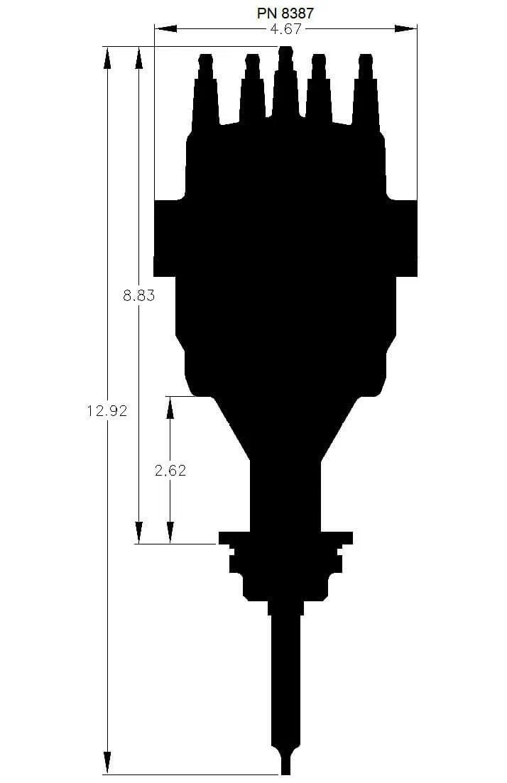 Chrysler 426-440 Ready-to-Run Distributor - 8387